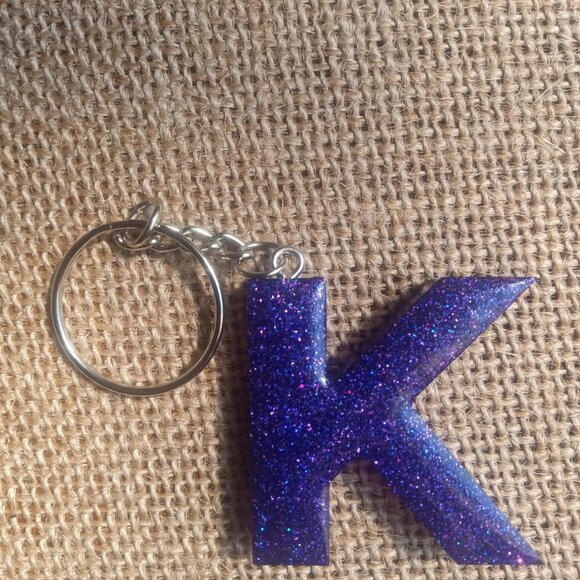 Letter Keychain - Picture 1 of 2